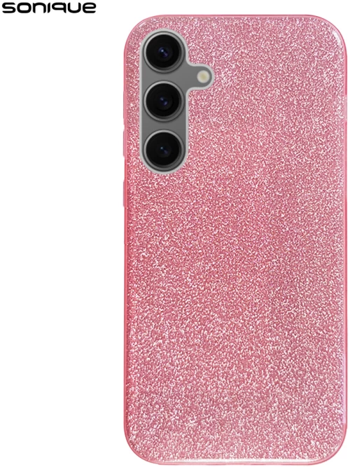Θήκη Σιλικόνης Sonique Shiny Samsung Galaxy S24 Ροζ 5210312009393