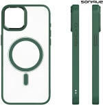 Θήκη Magnetic MagMetal Sonique Apple iPhone 14 Πράσινο 5210312021777