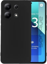 Θήκη Σιλικόνης My Colors Sonique Xiaomi Redmi Note 13 4G Μαύρο 5201101974695
