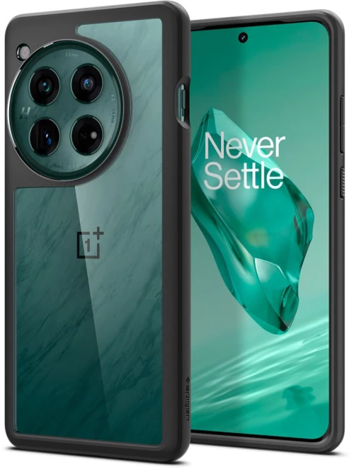 Spigen Husa pentru OnePlus 12 - Spigen Ultra Hybrid - Matte Black 8809971222570