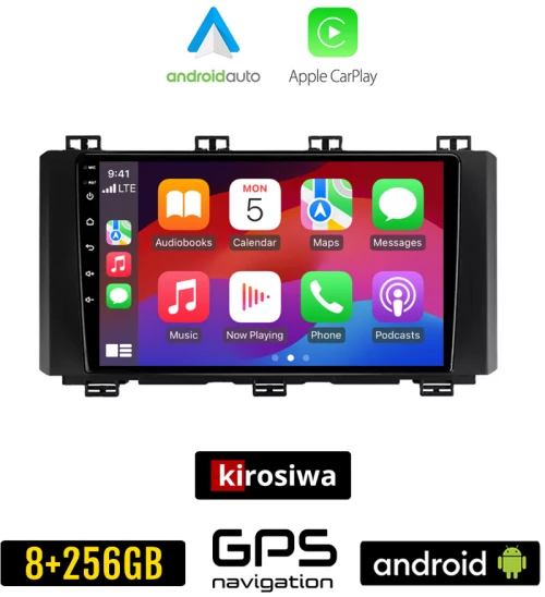 KIROSIWA SEAT ATECA (μετά το 2017) Android οθόνη αυτοκίνητου 8GB + 256GB με GPS WI-FI (ηχοσύστημα αφής 9" ιντσών OEM Android Auto Apple Carplay Youtube Playstore MP3 USB Radio Bluetooth Mirrorlink εργοστασιακή, 4x60W, AUX)