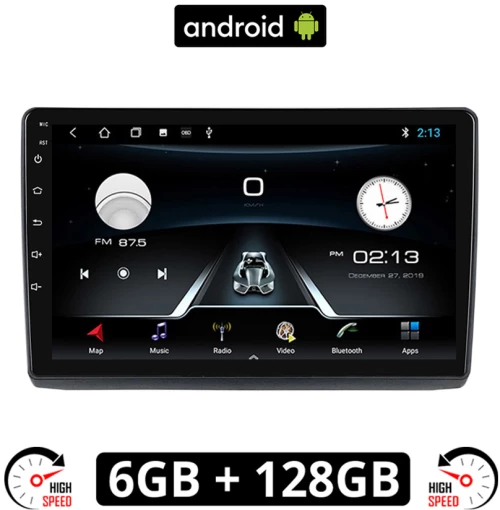 NISSAN PRIMASTAR (2001 - 2014) Android οθόνη αυτοκίνητου 6GB με GPS WI-FI (ηχοσύστημα αφής 10" ιντσών OEM Youtube Playstore MP3 USB Radio Bluetooth Mirrorlink εργοστασιακή, AUX, 4x60W)