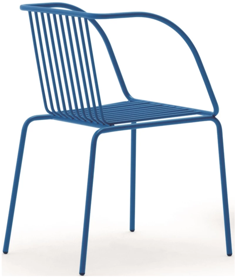 Urania/P Armchair - Μέταλλο - 57x53x81 cm