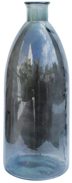 Βάζο γυάλινο recycled γκρι Η61cm