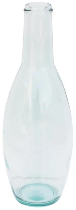 Βάζο γυάλινο recycled Διάφανο Η45cm