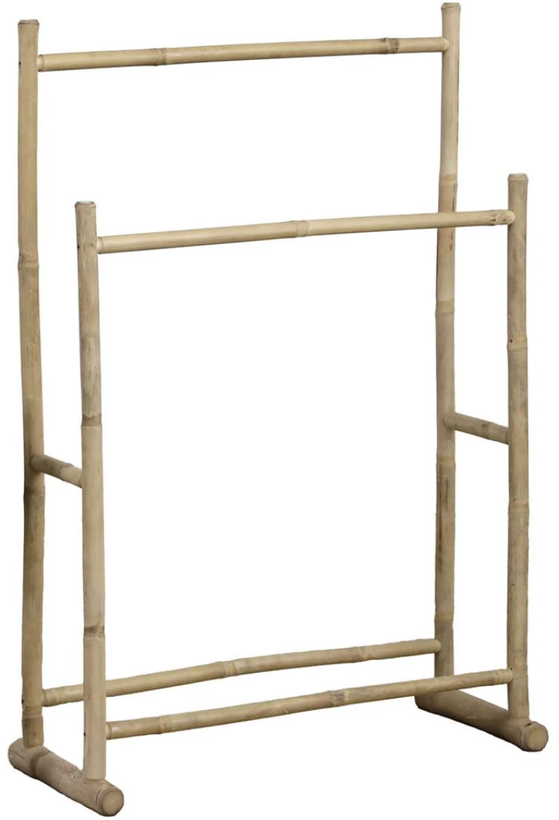 Κρεμάστρα διπλη για πετσετες καλάμι bamboo 68X30X100