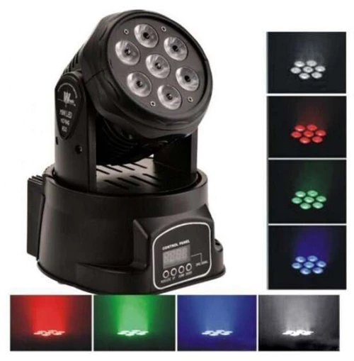 LED Φωτορυθμικό με Ρομποτική Κεφαλή Smart Rainbow RGBW Μαύρο 17959033