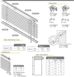 Στορια Venetian Blinds 16 & 25mm Χρώμα 25-108