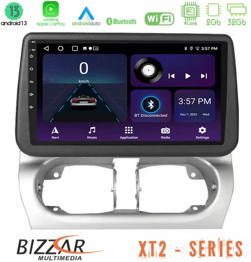 Bizzar XT2 Series Opel Corsa C/Combo C 4Core Android13 2+32GB Navigation Multimedia Tablet 9″