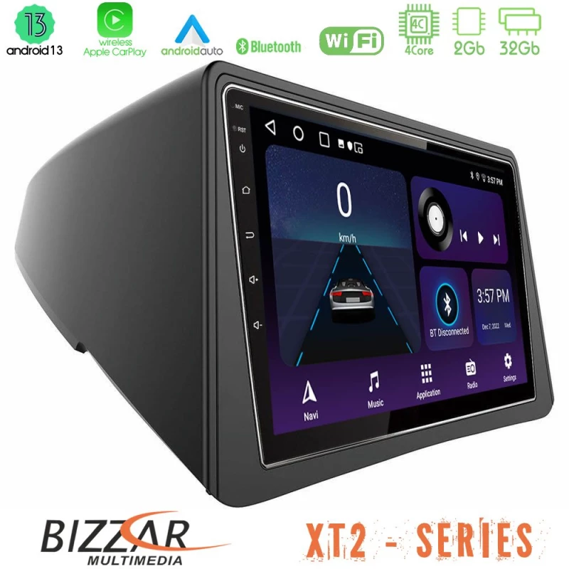 Bizzar XT2 Series 4Core Android13 2+32GB Opel Mokka Navigation Multimedia Tablet 9"