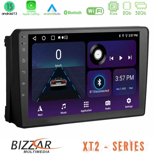 Bizzar XT2 Series 4Core Android13 2+32GB Ford 2007-+gt; Navigation Multimedia Tablet 9"