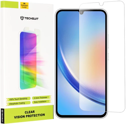 Techsuit - Clear Vision Glass - Samsung Galaxy A34 5G - Transparent