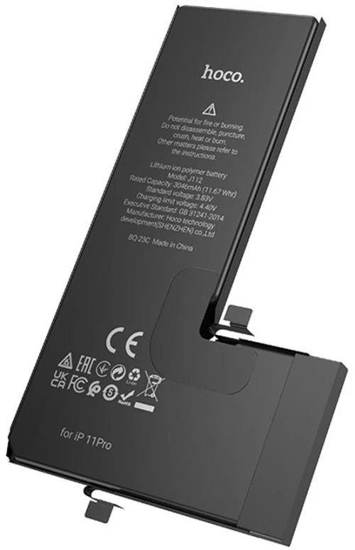 Hoco - Smartphone Built-in Battery (J112) - iPhone 11 Pro - 3046mAh - Black