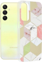 Techsuit - Marble Series - Samsung Galaxy A25 5G - Purple Hex