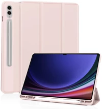Techsuit - Flex Trifold (with Pencil Holder) - Samsung Galaxy Tab S9 Ultra - Pink