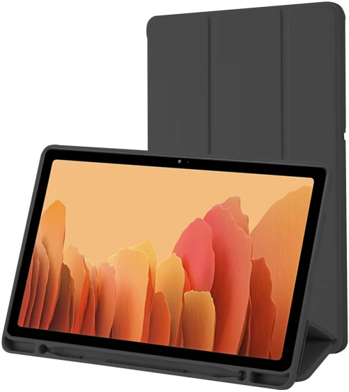 Techsuit - Flex Trifold (with Pencil Holder) - Samsung Galaxy Tab A7 10.4 2020 T500/T505 - Black