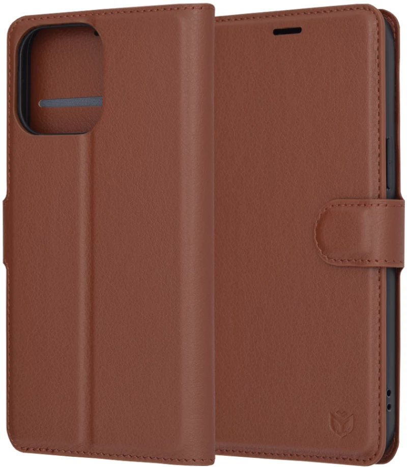Techsuit - Leather Folio - iPhone 14 Pro Max - Brown