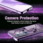 Techsuit - Luxury Glitter MagSafe - Samsung Galaxy S22 Ultra 5G - Light Purple