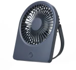 Techsuit - Mini Fan (CT-108) - Portable, Rechargeable, USB - Blue