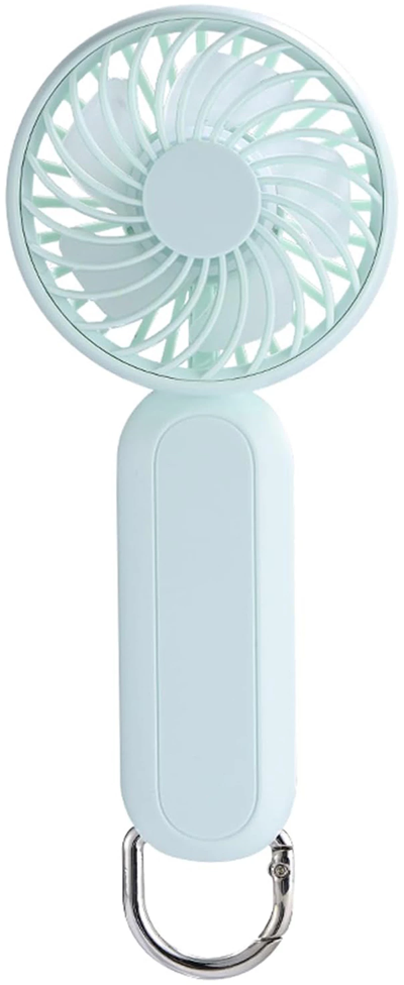 Techsuit - Handheld Fan (A217) - USB Rechargeable, Three Speeds, 1200mAh - Green