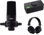 Evo Εξωτερική Επαγγελματική Κάρτα Ήχου Start Recording Bundle Συνδεσιμότητα USB (41000035)