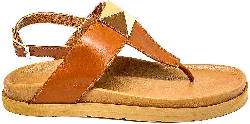Bigshoes GA0308-09 Δερμάτινo Πέδιλο Ταμπά