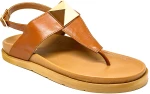 Bigshoes GA0308-09 Δερμάτινo Πέδιλο Ταμπά