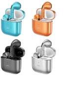Remax TWS-10i Earbud Bluetooth Ακουστικά με Θήκη Φόρτισης Πορτοκαλί