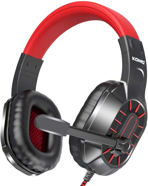 Komc M202 Gaming Headset Κόκκινο