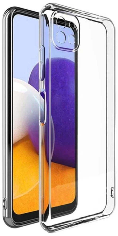 Samsung A22 5G Transparent Case with Camera Protection