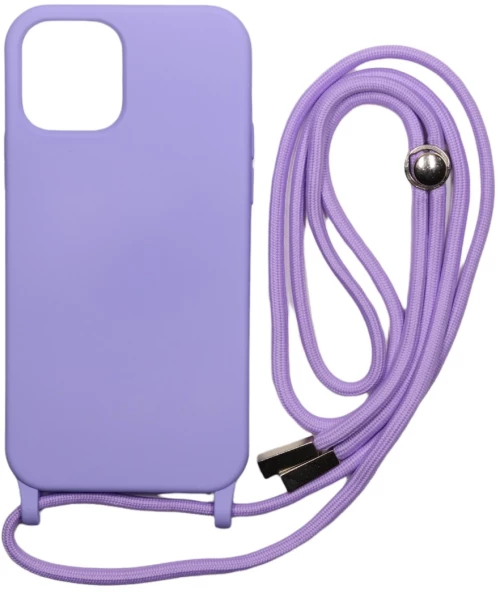 Technovo Silicone Case Lace Apple iPhone 14 Pro Λιλά