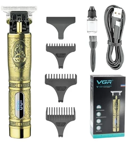 VGR V-228 Επαγγελματική Επαναφορτιζόμενη Κουρευτική Μηχανή Χρυσό