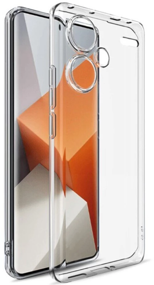 Redmi Note 13 Pro+ 5G Θήκη Σιλικόνης Διάφανη
