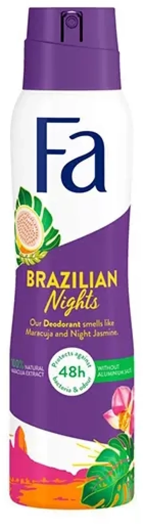 Fa Spray Woman Brazilian Nights