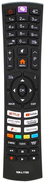 L1785 Συμβατό Τηλεχειριστήριο TV για JVC, HITACHI & F&U