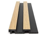 PS PANEL  ΜΕ 3D ΠΗΧΑΚΙΑ F4 RESIDENCE 21/122 mm  NAT.OAK/BLACK NewPlan