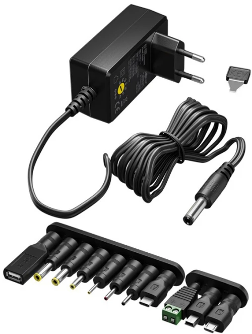GOOBAY επιτοίχιος φορτιστής 65592, 3V-12V, 3.6W, 12 tips