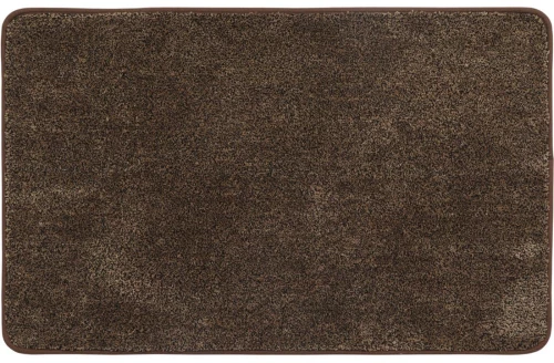 Χαλί κουζίνας polyester/καουτσούκ καφέ 50X80cm
