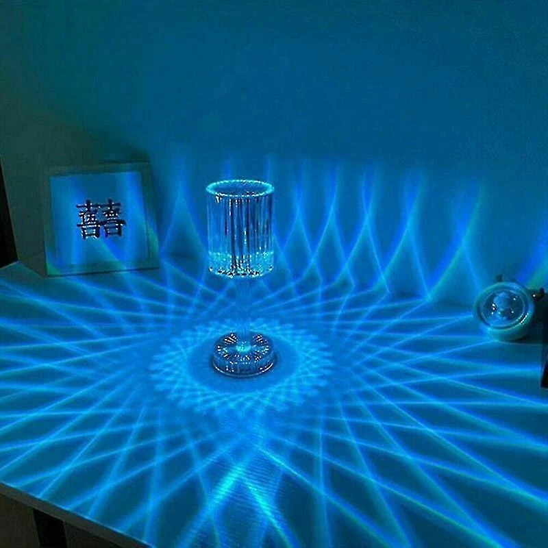 Crystal Table Rgb Lamp
