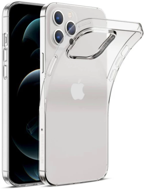 iPhone 12 Pro Max Θήκη Σιλικόνης Διάφανη