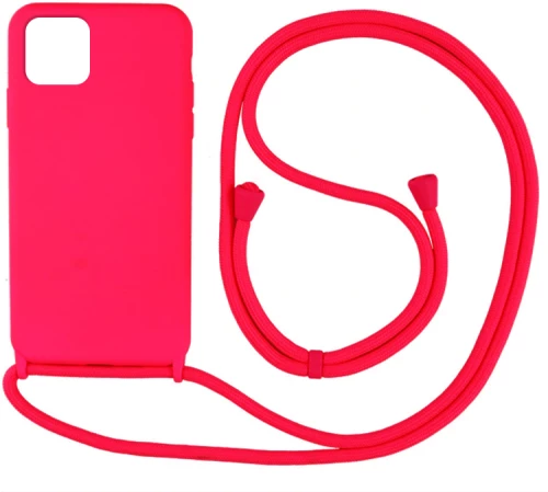 Technovo Silicone Case Lace Xiaomi Mi 11 5G Κόκκινη