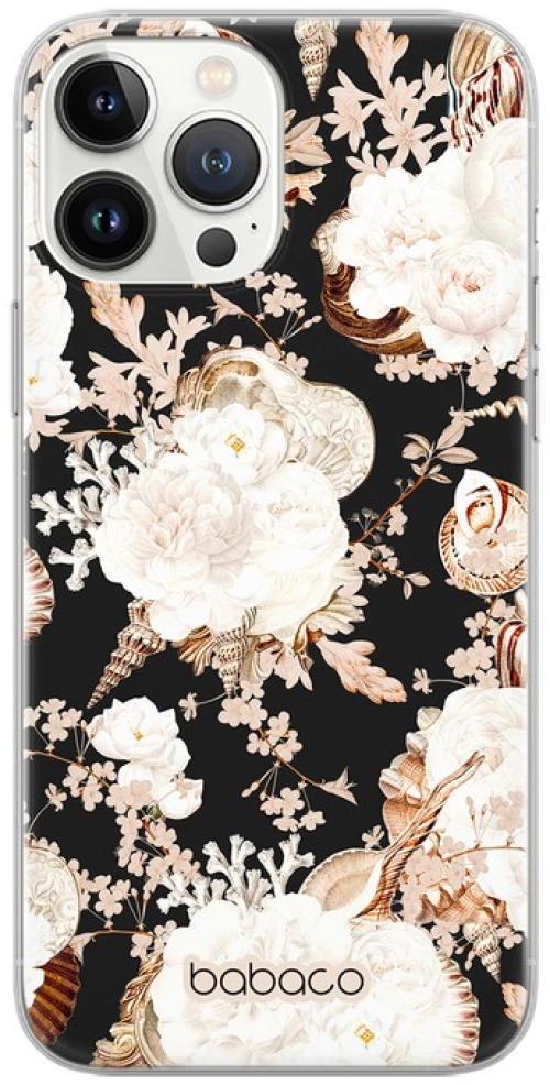 Babaco® Flowers Print Θήκη για iPhone 11- Black