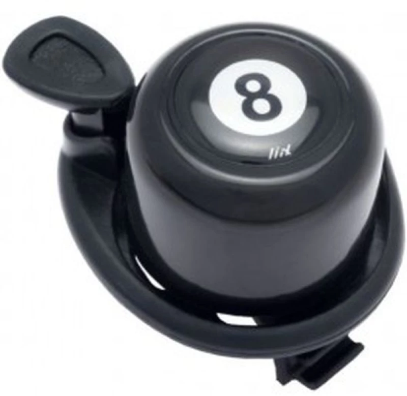 Liix Κουδούνι Ποδηλάτου Scooter Bell 8 Ball Μαύρο 7228