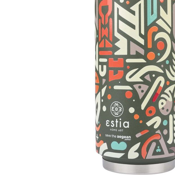 Estia Θερμός Travel Cup Save The Aegean 500ml GeoVivid 01-22679