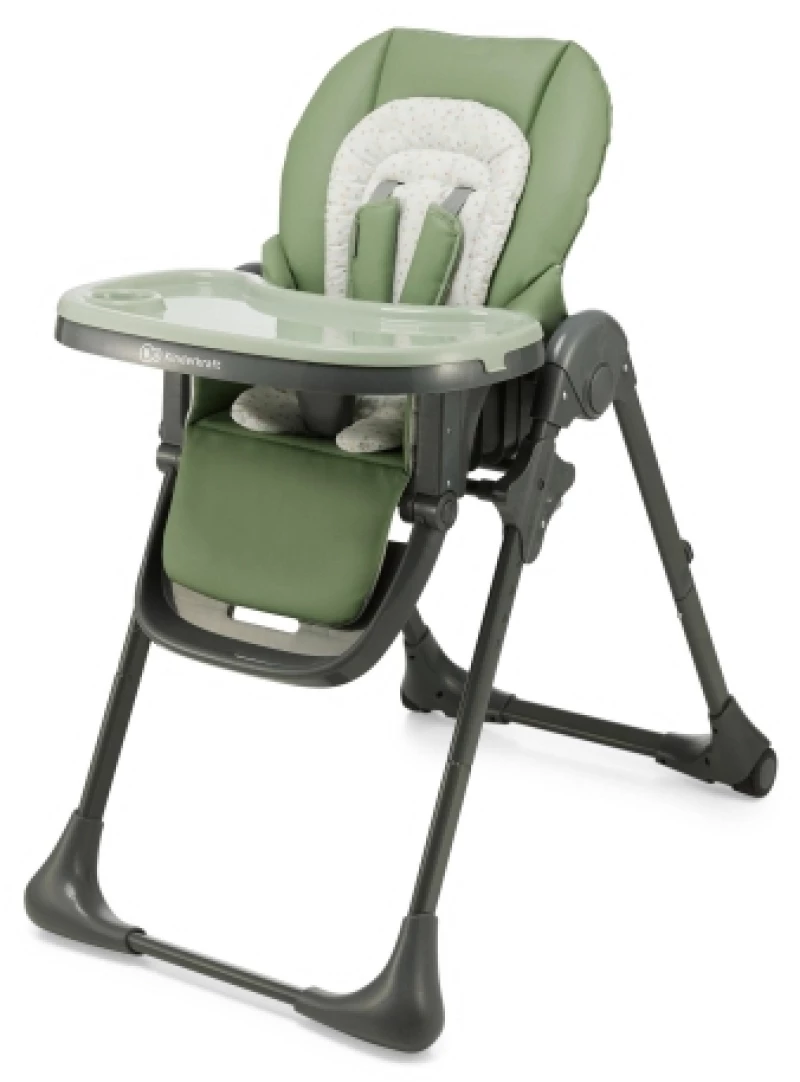 Καρεκλάκι Φαγητού  + Ρηλάξ 2 σε 1 Kinderkraft Tummie Green KHTUMM00GRE0000