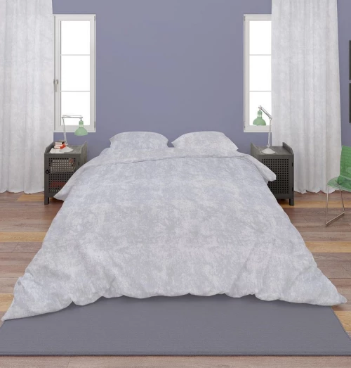 Σεντόνι King Size (240x270) Premium Shadow 621 Light Grey βαμβακερό DimCol