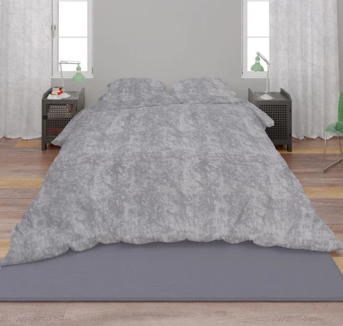 Σεντόνι King Size (240x270) Premium Shadow 613 Dark Grey βαμβακερό DimCol