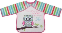 Σαλιάρα με Μανίκια Messy Cangaroo Pink 3800146260026