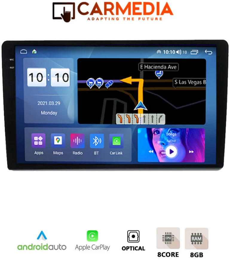 CARMEDIA CM81036-13 PLUS TABLET 10.36'' OEM FORD FIESTA 2018+