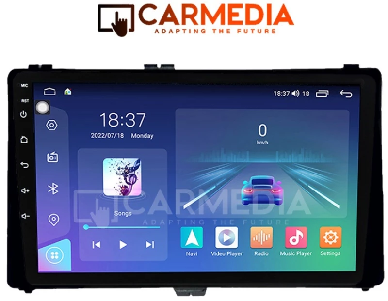 CARMEDIA CM2089-13 TABLET 9'' OEM TOYOTA AURIS 2015 - COROLLA 2017-2019